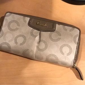 Authentic coach wallet